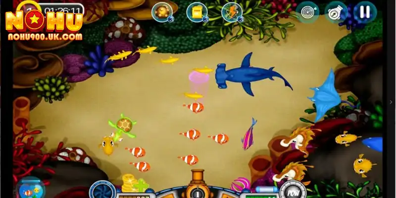 Bắn Cá TT88: Trải Nghiệm Cơ Hội Thắng Lớn Tại Nohu90 3 Đa dạng các loại cá khi đi săn